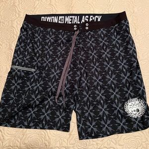 Dixxon Riff board shorts.